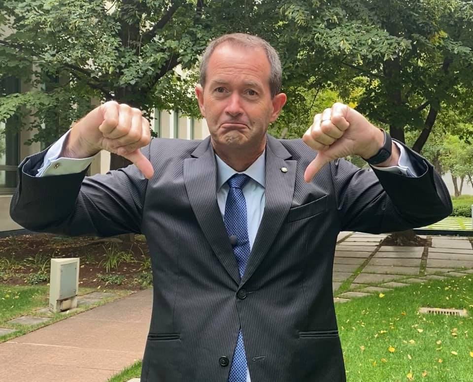 Andrew Wallace MP say no to Facebook