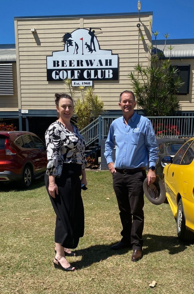 Andrew Wallace MP at Beerwah Golf Club